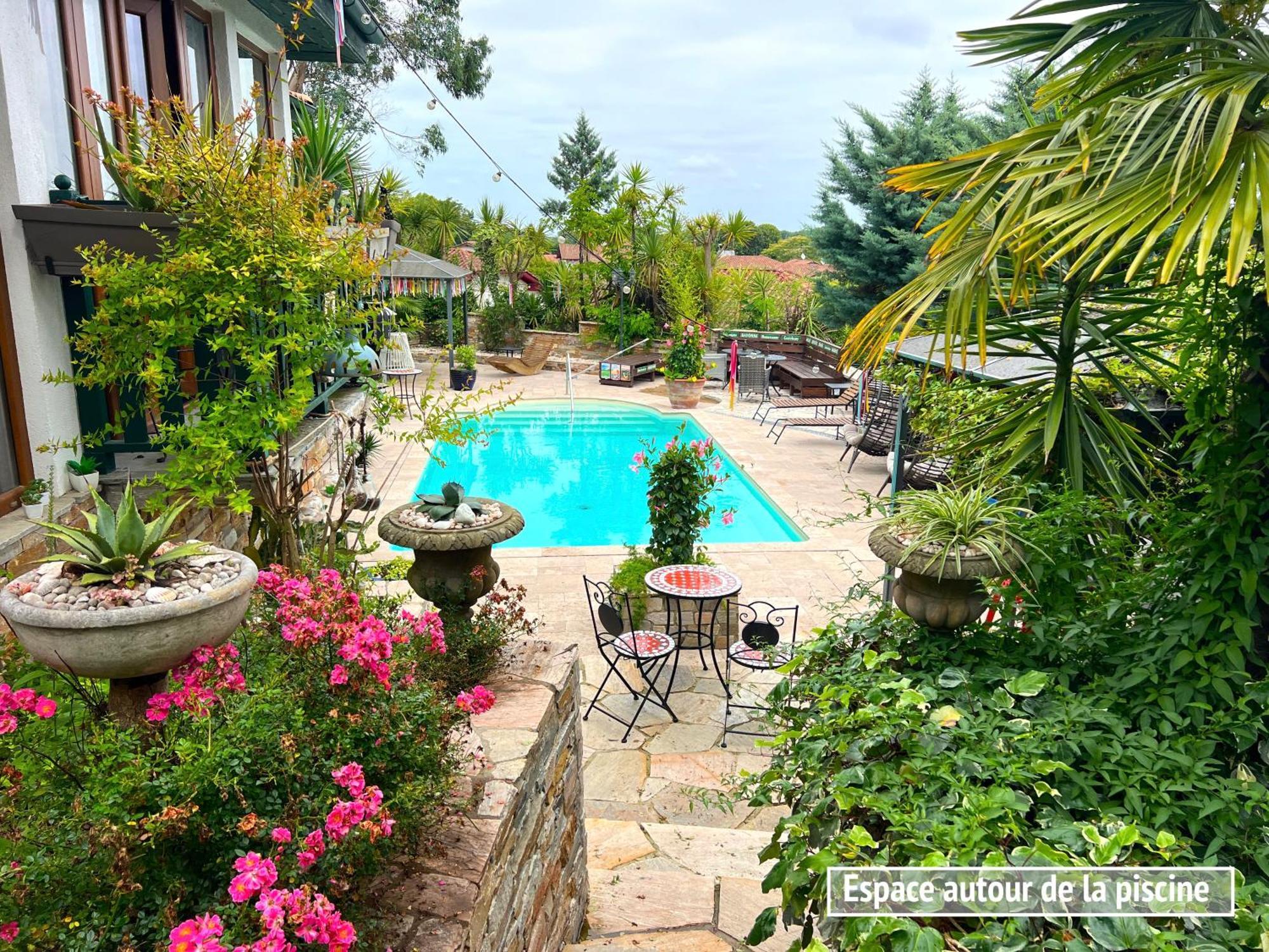 Villa Merkel - 27 Pers - 11 Chambr - 10 Wc - Piscine Anglet Ngoại thất bức ảnh